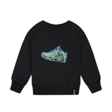 DEUX PAR DEUX FLEECE SWEATSHIRT - RETRO SNEAKER