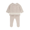 MAYORAL BABY KNIT OUTFIT - WALNUT