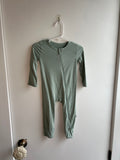 Preloved - Kyte baby - romper- 12-18 - good used condition - sage
