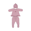 MAYORAL BABY KNIT SET - MAUVE