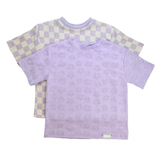 Trucs d'enfants - Oversize T-Shirt | Lavender Macaron Flowers