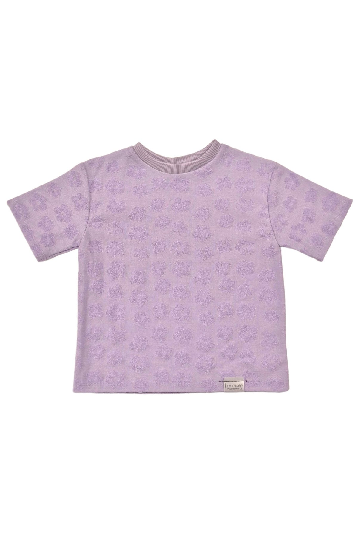 Trucs d'enfants - Oversize T-Shirt | Lavender Macaron Flowers