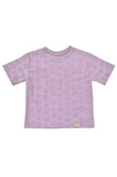 Trucs d'enfants - Oversize T-Shirt | Lavender Macaron Flowers