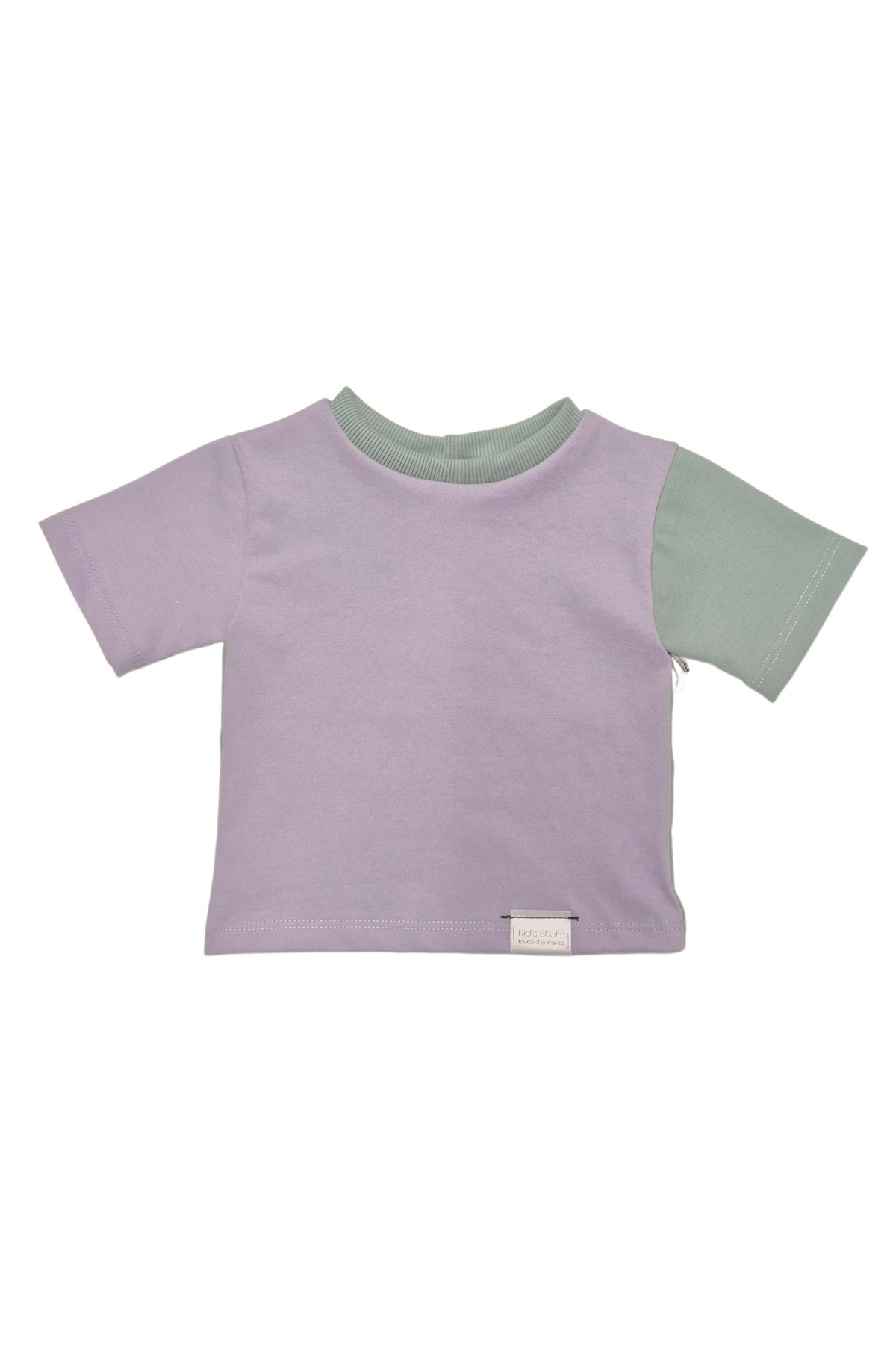 Trucs d'enfants - Oversized T-Shirt | Two-Tone - Lavender