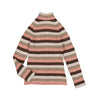 MAYORAL RIBBED MOCK NECK LONG SLEEVE - BLUSH