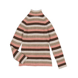 MAYORAL RIBBED MOCK NECK LONG SLEEVE - BLUSH