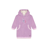 DEUX PAR DEUX HOODED DRESS WITH TIGHTS - UNICORN