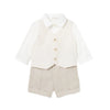 MAYORAL BABY VEST SET- CREAM