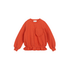 MILES THE LABEL 'RUST' BLOUSE WITH RUFFLES