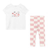 MILES ROSE CHECKER SET