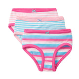 HATLEY STRIPES GIRL BRIEF 3PK UNDERWEAR