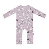 KYTE ZIPPERED ROMPER IN CHERRY BLOSSOM