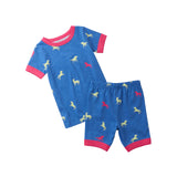 HATLEY UNICORN GLOW IN THE DARK SHORT SLEEVE SHORT PJ