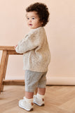Jamie Kay - Jude Short - Dark Coffee/Buff Stripe