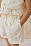 Jamie Kay - Organic Cotton Selah Short - Justine Parchment