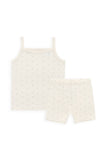 Jamie Kay - Organic Cotton Jolie Singlet Pyjama Set - Ditsy Cherries
