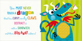 'NEVER TOUCH A DRAGON' BOARD BOOK