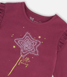 DEUX PAR DEUX RUFFLE LS 'LITTLE FAIRY' T-SHIRT