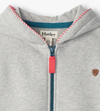 HATLEY ATHLETIC ZIP UP HOODIE - GREY