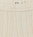 HATLEY BABY CABLE KNIT TIGHTS - CREAM