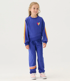 HATLEY RAINBOW BAGGY TRACK PANTS