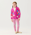 HATLEY JUMBO HEART BOUCLE CARDIGAN