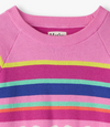 HATLEY RAINBOW STRIPE RAGLAN PULLOVER SWEATER