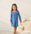 HATLEY CELESTIAL TIGER LONGSLEEVE NIGHTDRESS