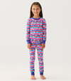 HATLEY STRIPES + HEARTS STRETCH COTTON PJ