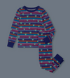 HATLEY STRIPES + HEARTS STRETCH COTTON PJ