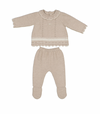 MAYORAL BABY KNIT OUTFIT - WALNUT