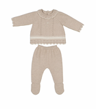 MAYORAL BABY KNIT OUTFIT - WALNUT