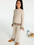 MAYORAL TWEEN KNIT SWEATER + PANT SET