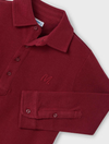 MAYORAL PIQUE POLO SHIRT - WINE