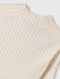 MAYORAL TWEEN MOCK TURTLENECK - MILK