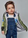 MAYORAL BABY DENIM OVERALL SET