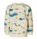 NOPPIES NORDIC PRINTED PULLOVER 'HIRSON'