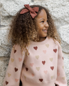 RYLEE + CRU JACQUARD KNIT SET - HEARTS