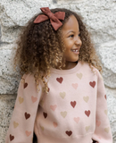 RYLEE + CRU JACQUARD KNIT SET - HEARTS