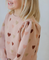 RYLEE + CRU JACQUARD KNIT SET - HEARTS