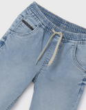 MAYORAL TWEEN LIGHT WASH DENIM JOGGER JEANS