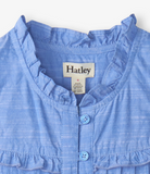 HATLEY CHAMBRAY PINTUCK DRESS