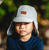 CALIKIDS GROW WITH ME BEACH HAT - GREY