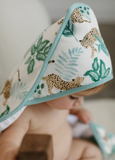 LOULOU LOLLIPOP HOODED TOWEL SET - TROPICAL JUNGLE