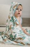 LOULOU LOLLIPOP HOODED TOWEL SET - TROPICAL JUNGLE