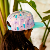 HEADSTER 'ULTRAVIOLET JUNGLE FEVER' SNAPBACK