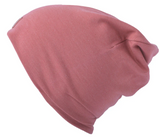 L & P APPAREL BOSTON BEANIE - OLD PINK