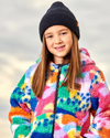 DEUX PAR DEUX REVERSIBLE SHERPA JACKET - MULTICOLOURED