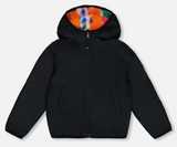 DEUX PAR DEUX REVERSIBLE SHERPA JACKET - MULTICOLOURED