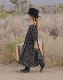 RYLEE + CRU ADELAIDE DRESS - DARK FLORAL